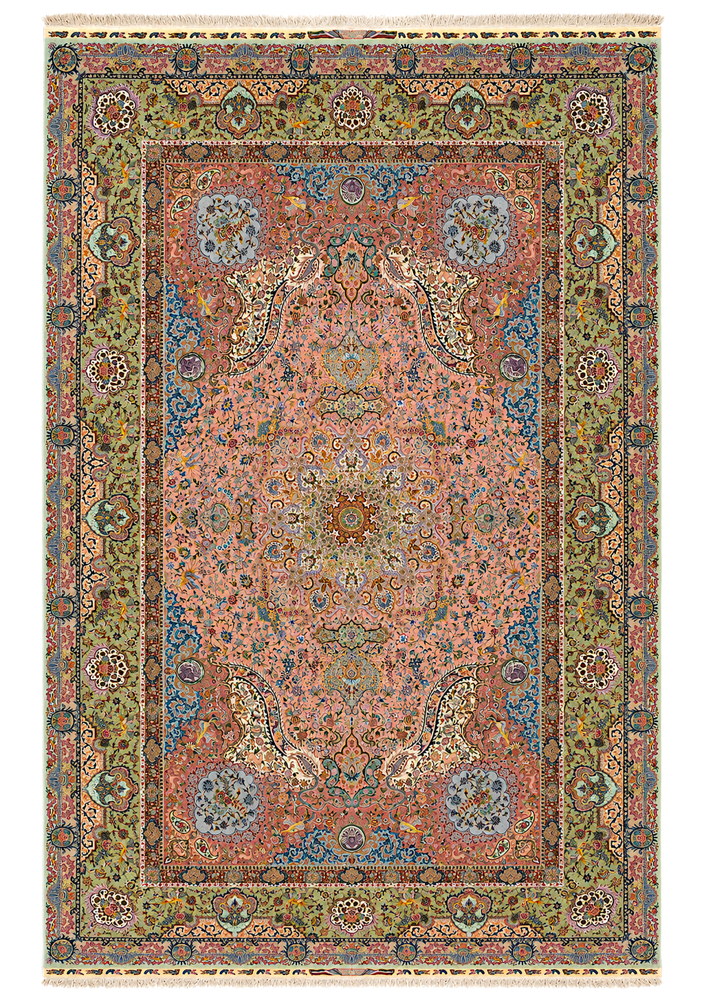 13'x20' Tabriz, Classic