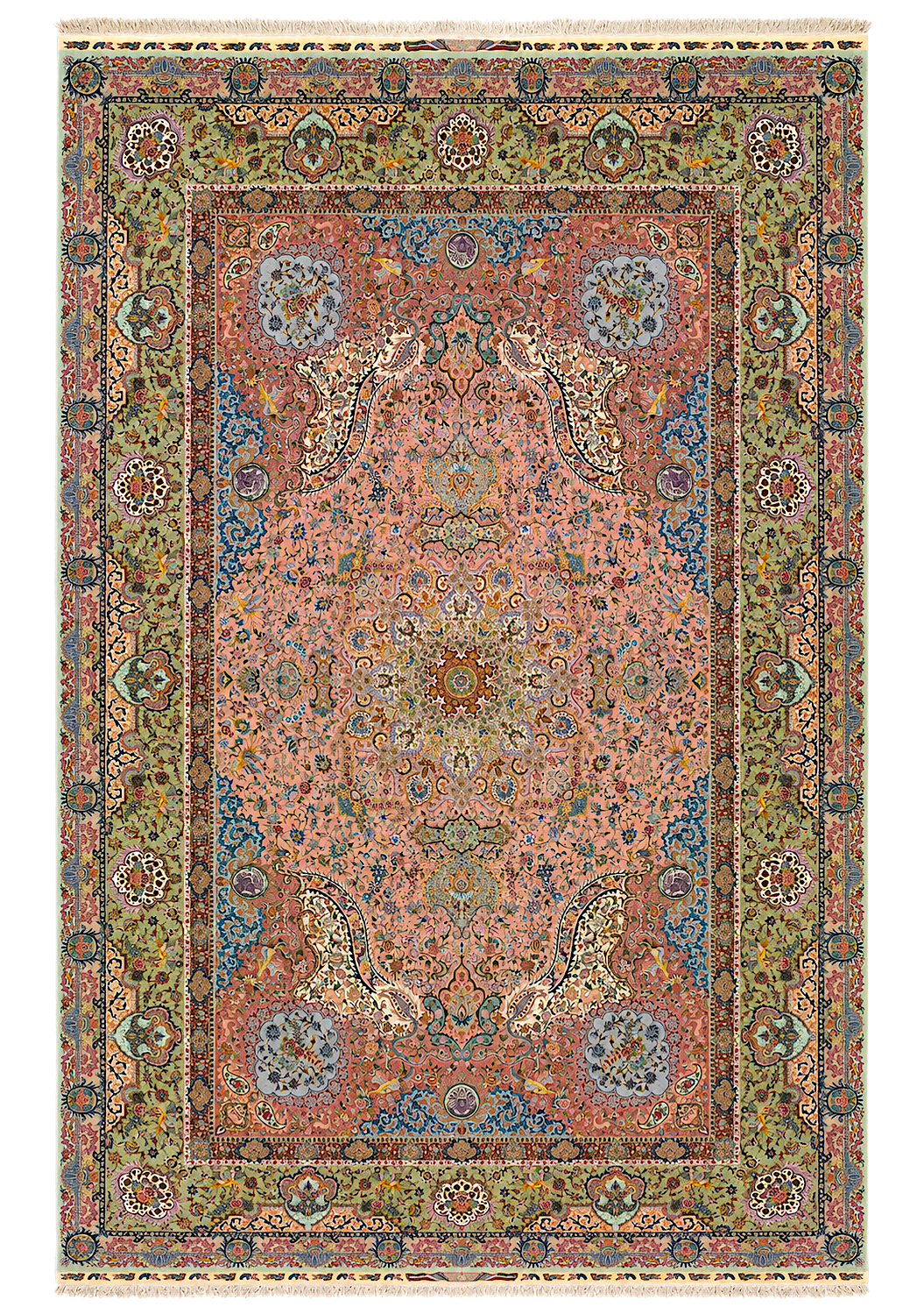 13'x20' Tabriz, Classic