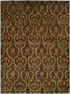 9x12 Vintage Indian Transitional Rug