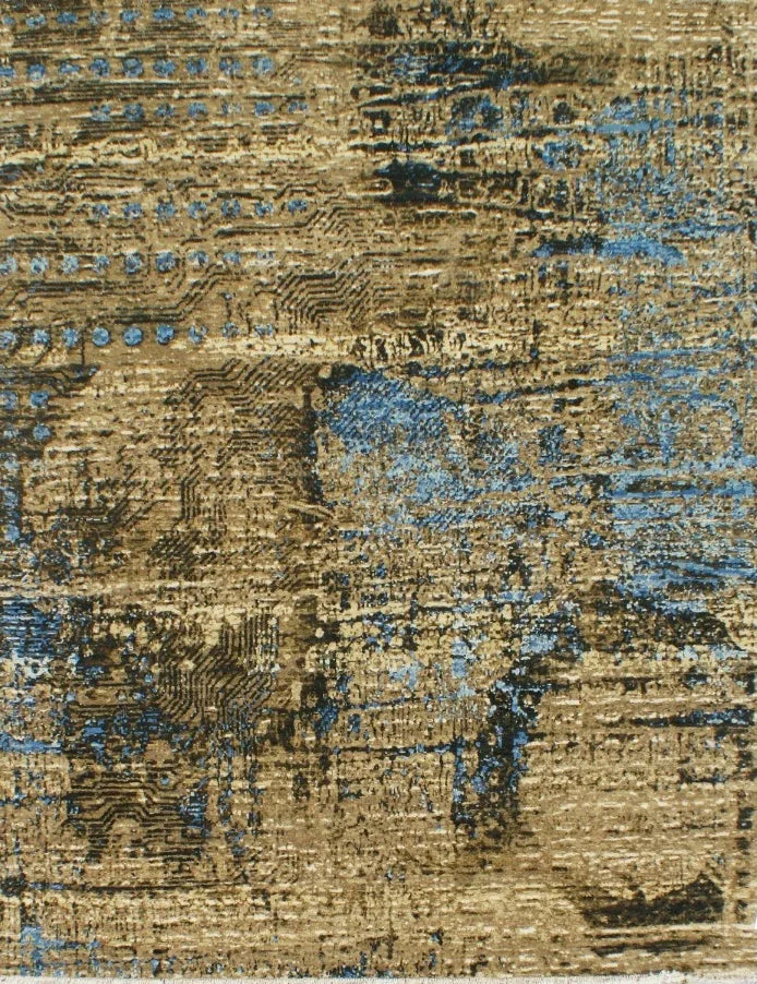 8x10 Prosseur Indian Modern Rug