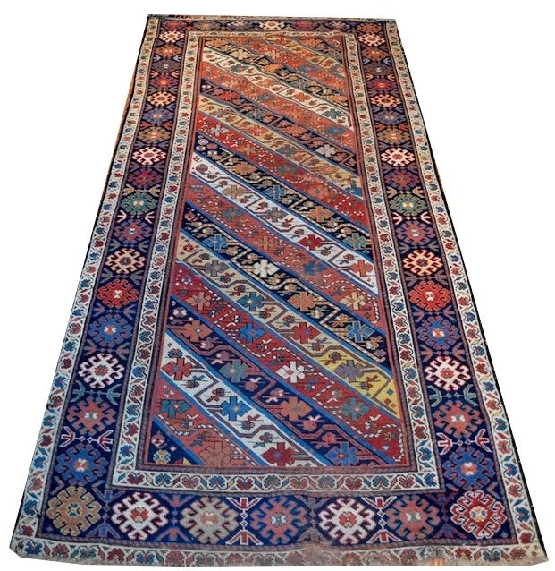 2'8"x8' Gendji, Antique