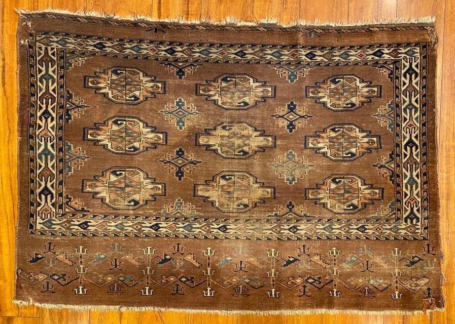 2'9"x4' Yomud, Antique