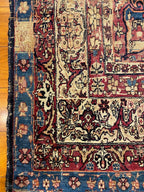 7'4"x12'5" Kerman, Antique