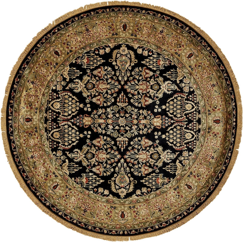8' Round Sarouk