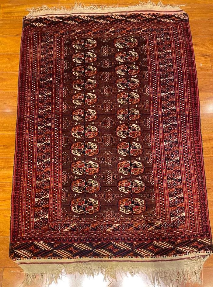 3'8"x5'3" Tekke, Antique