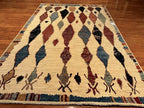 5'3"x7'11" Tangiers, Tribal