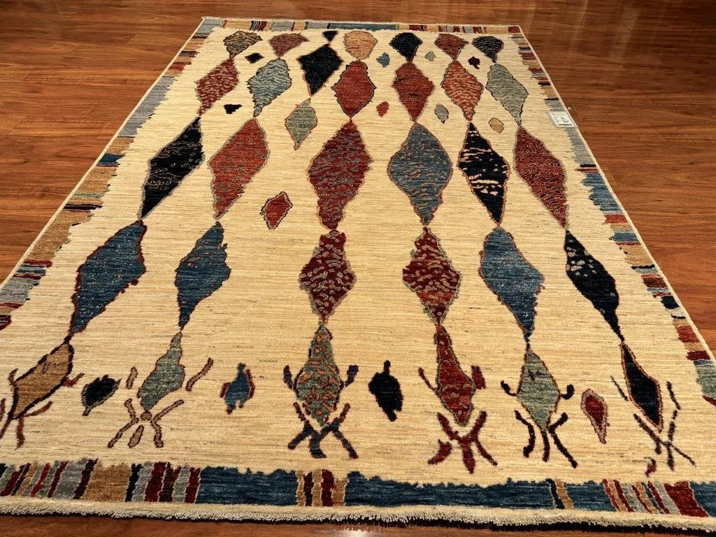 5'3"x7'11" Tangiers, Tribal