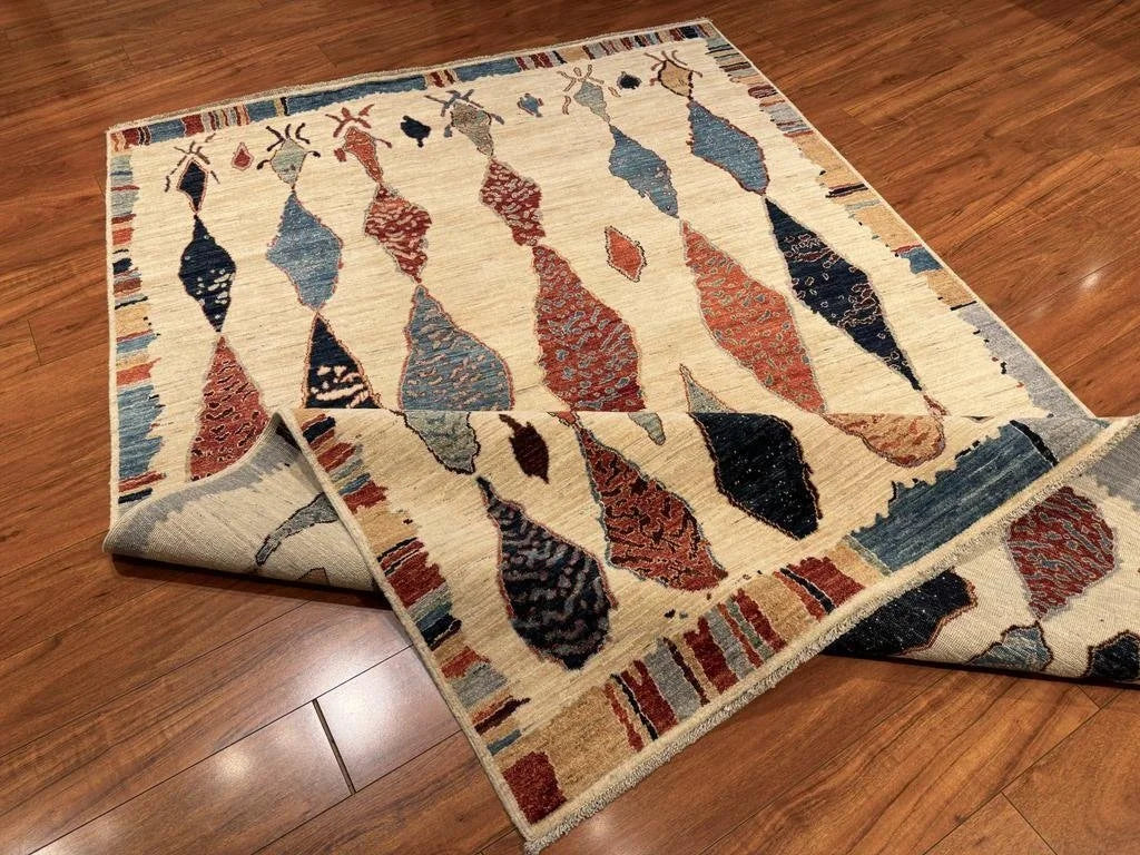 5'3"x7'11" Tangiers, Tribal