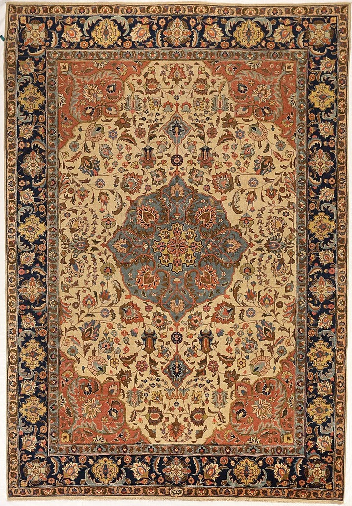 9x12 Tabriz Persian Antique Rug