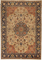 9x12 Tabriz Persian Antique Rug