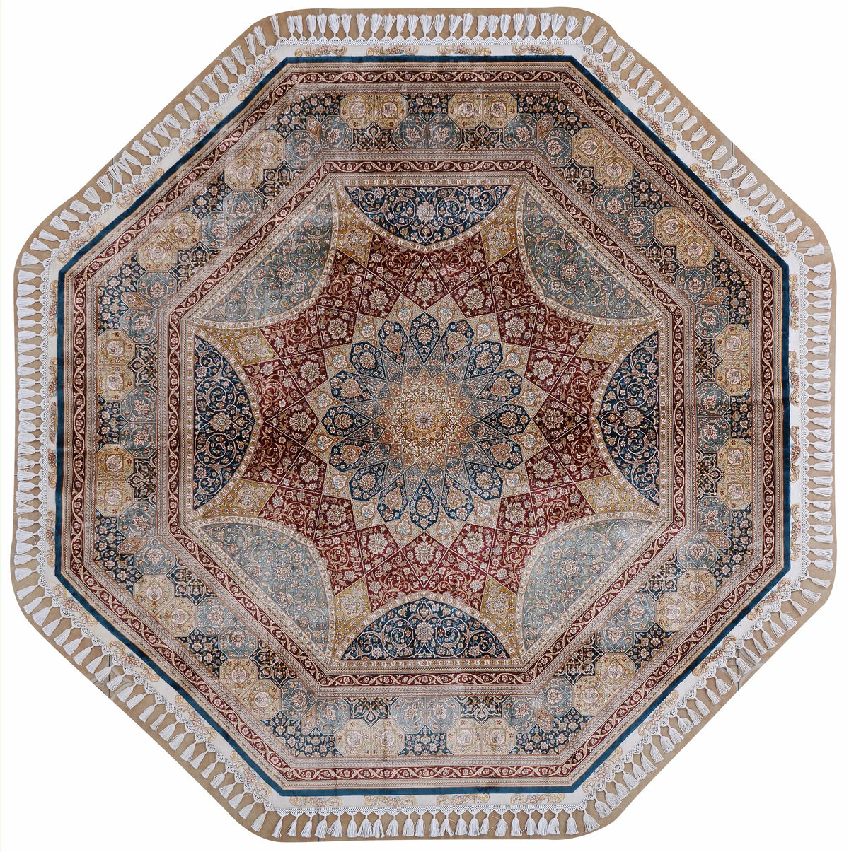 7'2"x7'2" Gonbad Silk