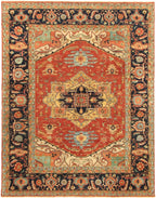 9x12 Serapi Indian Tribal Rug