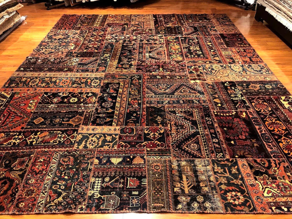 10'3"x12'11" Antique Patchwork, Transitional