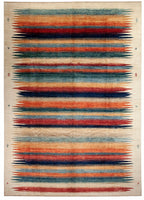 8'11"x11'7" Luri Gabbeh, Modern