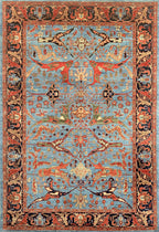 6x9 Bijar Persian Traditional Rug
