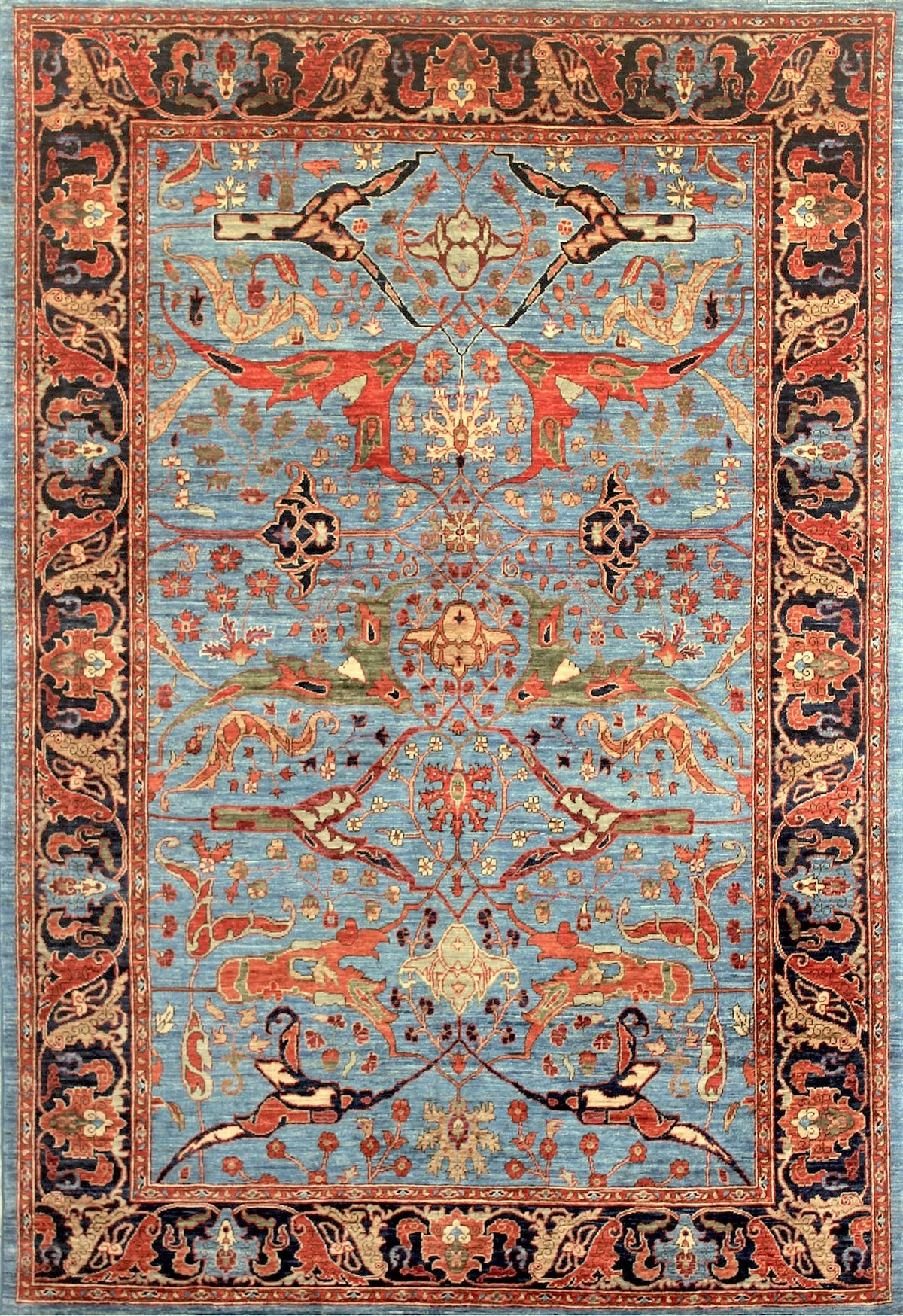 6x9 Bijar Persian Traditional Rug