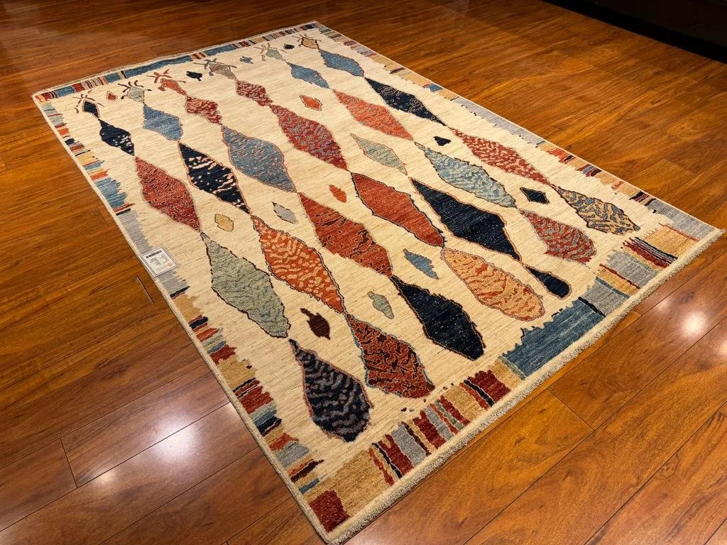 5'3"x7'11" Tangiers, Tribal