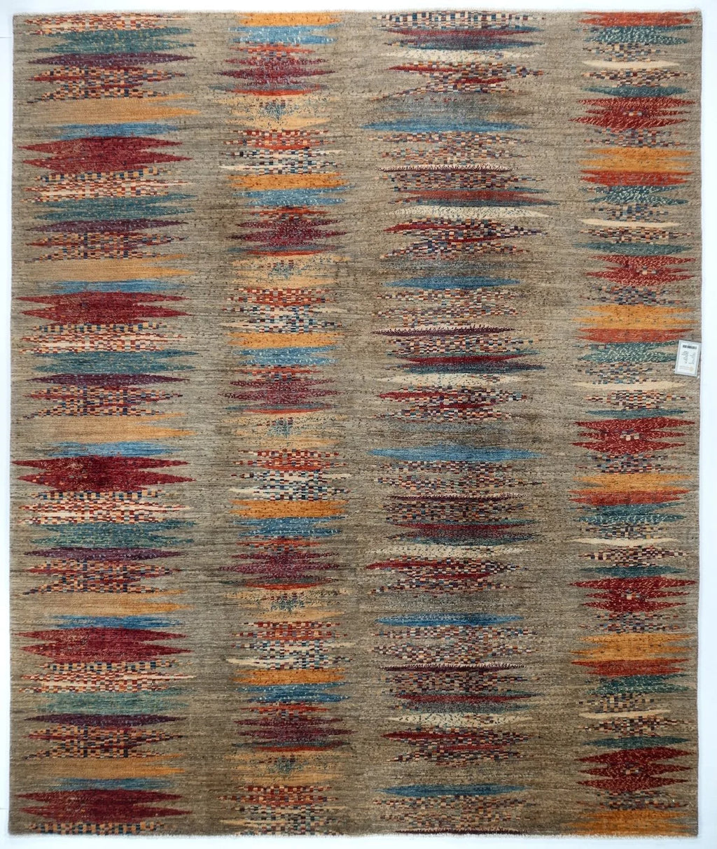 8x10 Luri Afghan Modern Rug
