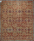 8x10 Topkapi Afghan Transitional Rug