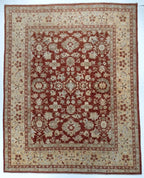 8x10 Oushak Afghan Traditional Rug
