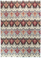7'2"x10'4" Ikat, Transitional