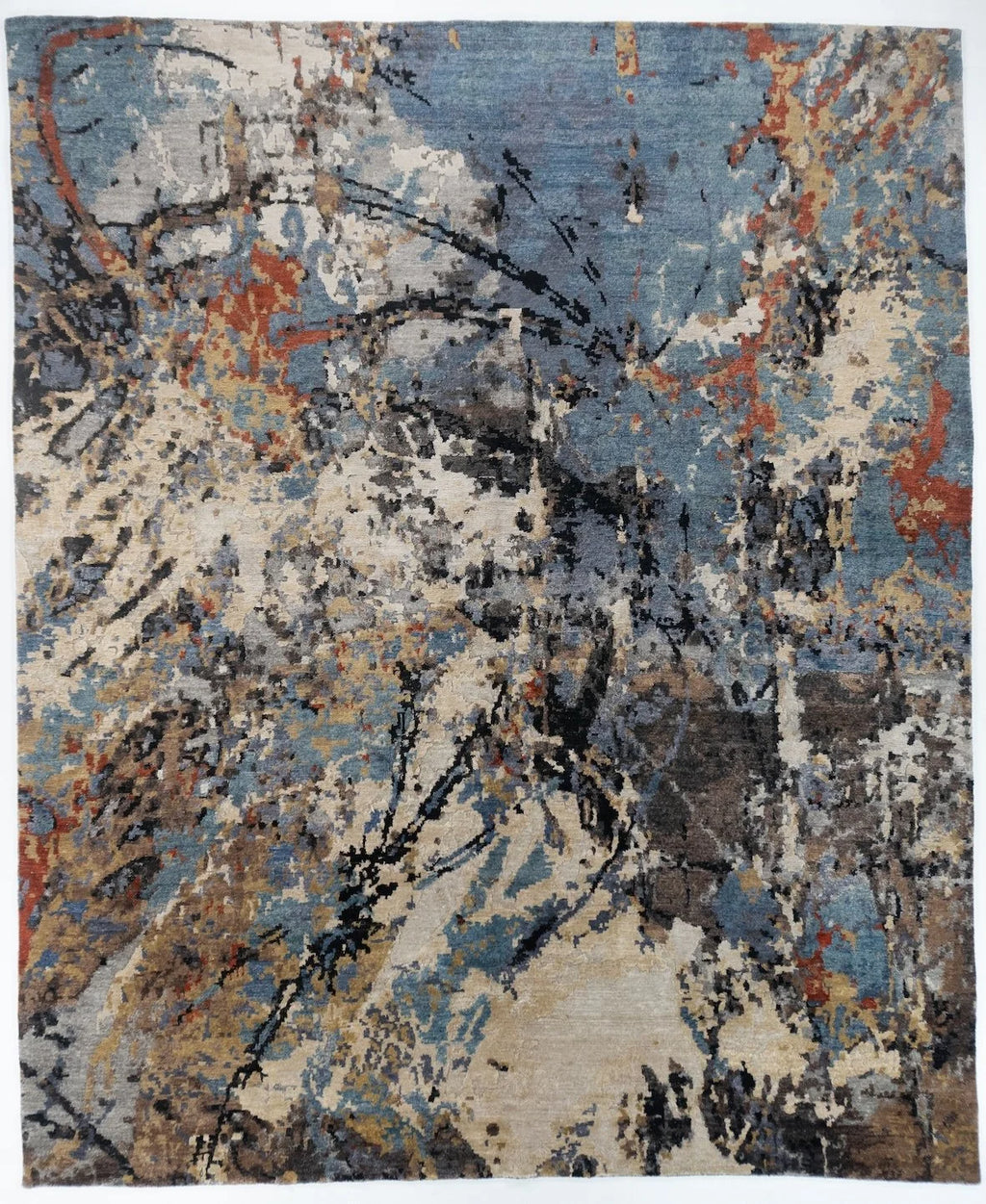 8x10 Sorrento Indian Modern Rug