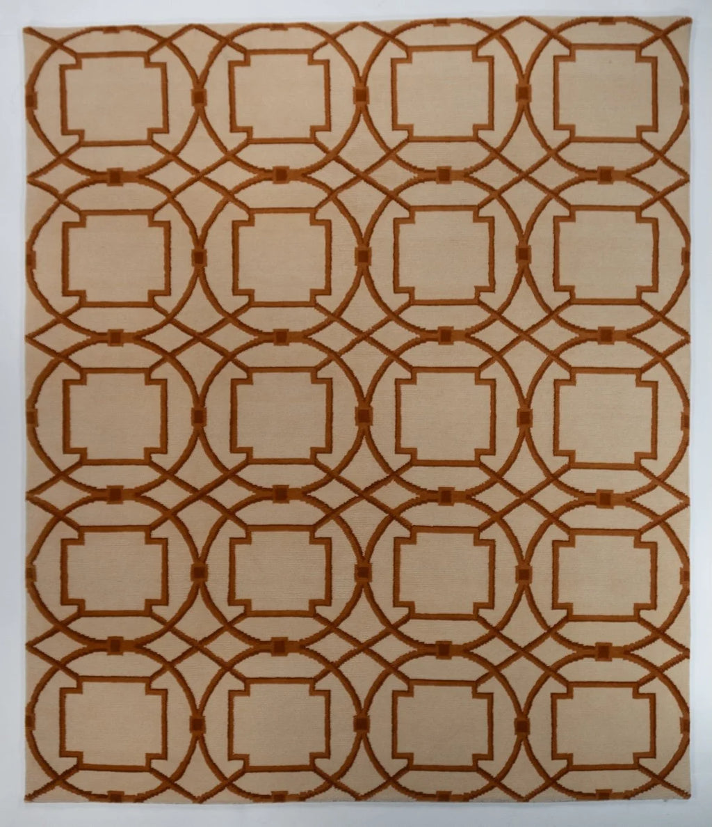 Square/Round Cloister Indian Modern Rug