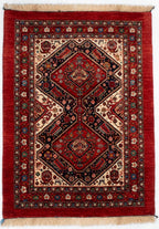 3x5 Bas Persian Tribal Rug