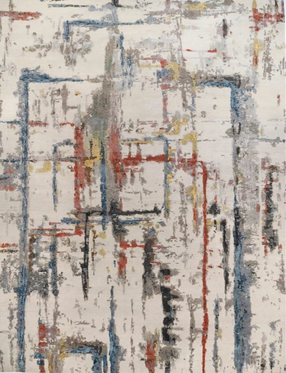 9x12 Vera Indian Modern Rug
