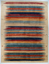 8'11"x11'7" Luri Gabbeh, Modern