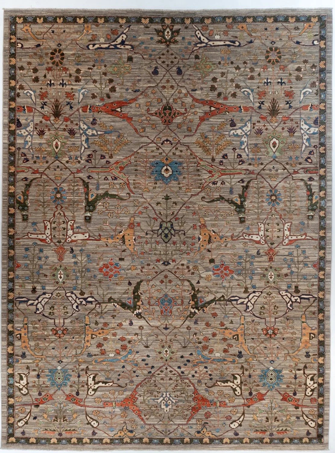 9x12 Farahan Afghan Traditional Rug