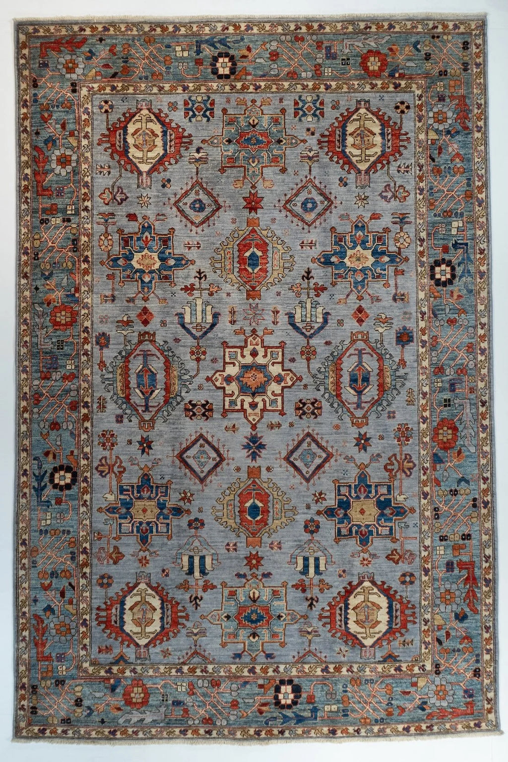 6x9 Karajeh Afghan Tribal Rug