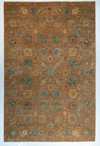 6x9 Tabriz Afghan Traditional Rug