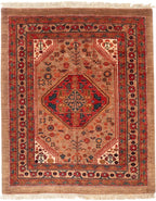 5x7 Qashqaii Persian Tribal Rug