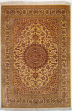 5x7 Qum Persian Traditional Rug