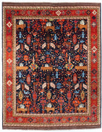 9x12 Qashqaii Afghan Tribal Rug