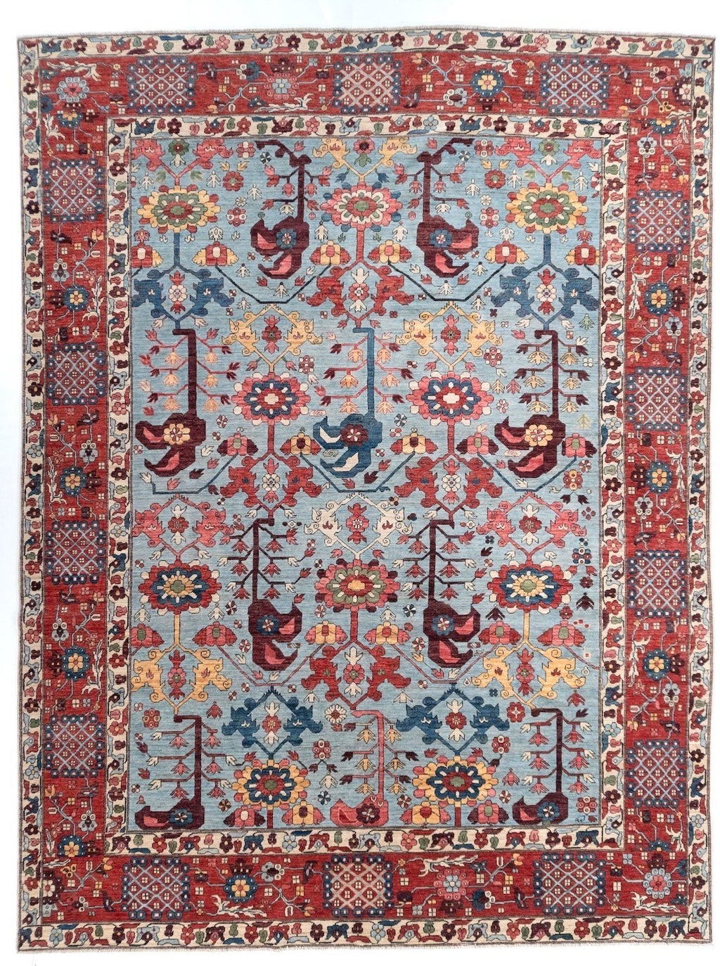 9'1"x11'11" Kurdish, Tribal