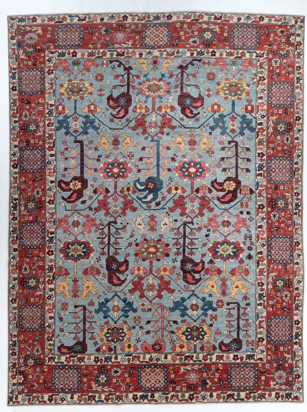 9x12 Kurdish Afghan Tribal Rug