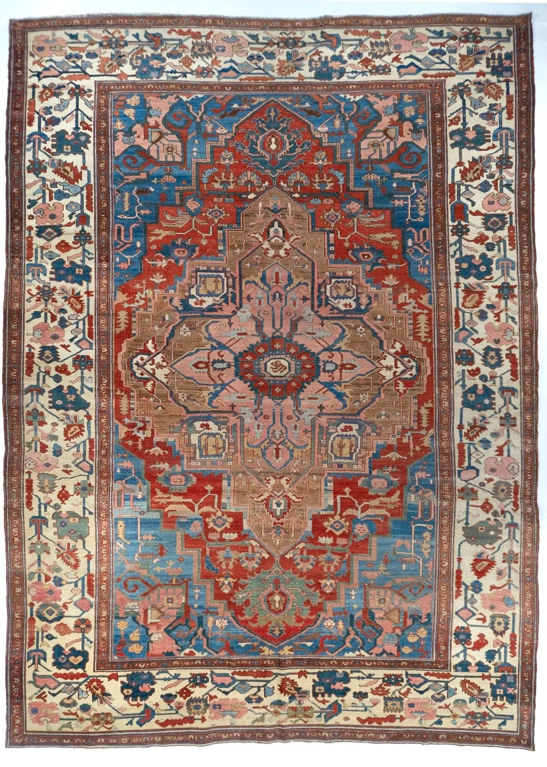 10x14 Serapi Persian Antique Rug