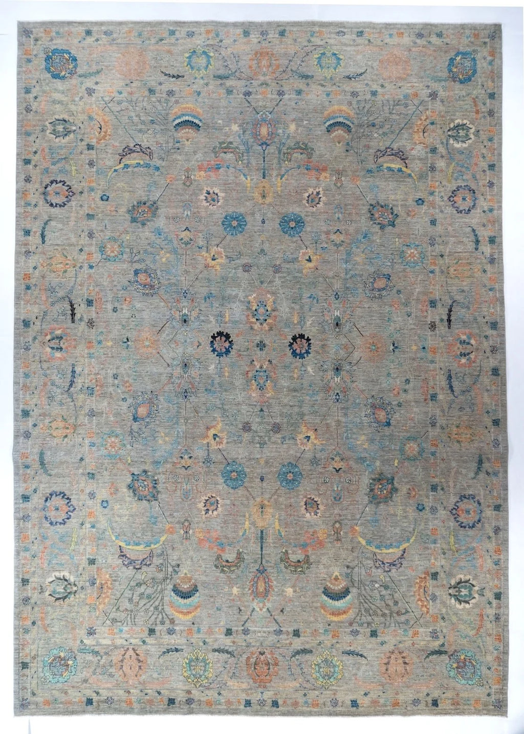 9x12 Tabriz Afghan Traditional Rug