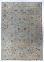9x12 Tabriz Afghan Traditional Rug