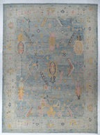 9x12 Oushak Turkish Traditional Rug
