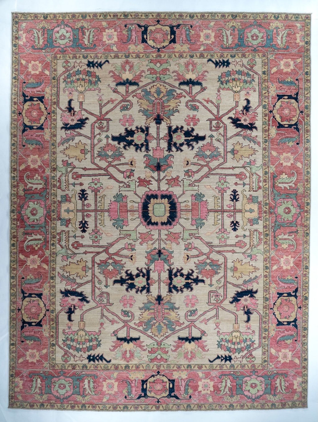 9x12 Serapi Afghan Tribal Rug