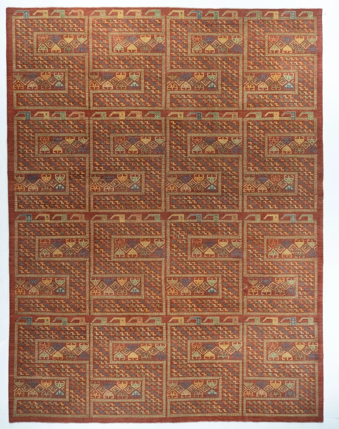 9x12 Verneh Afghan Tribal Rug