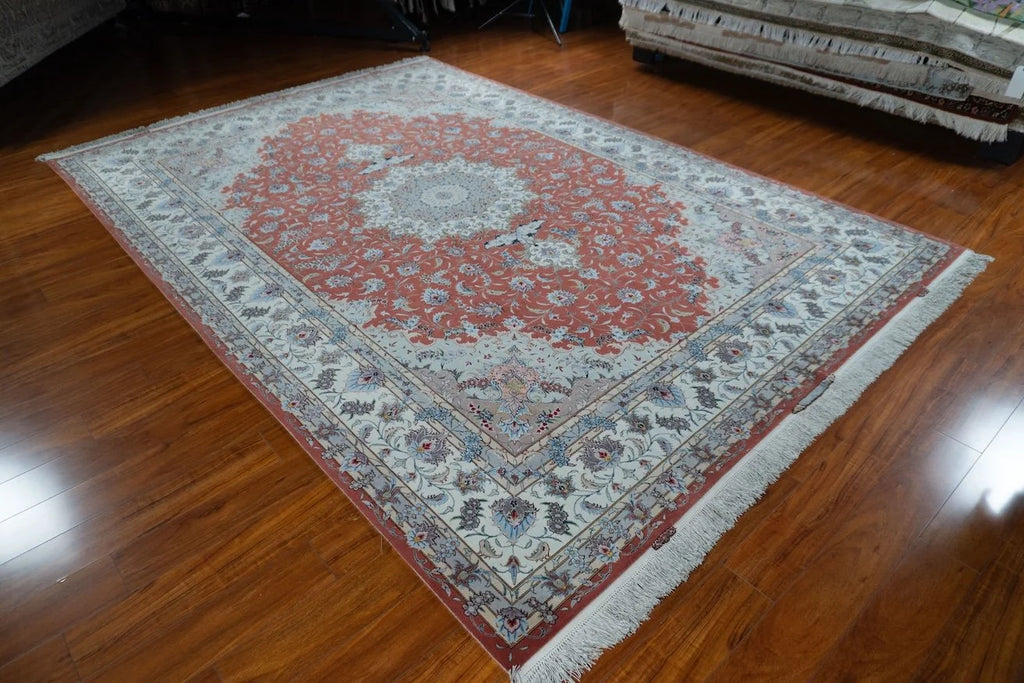 8'3"x11'10" Persian Tabriz, Classic