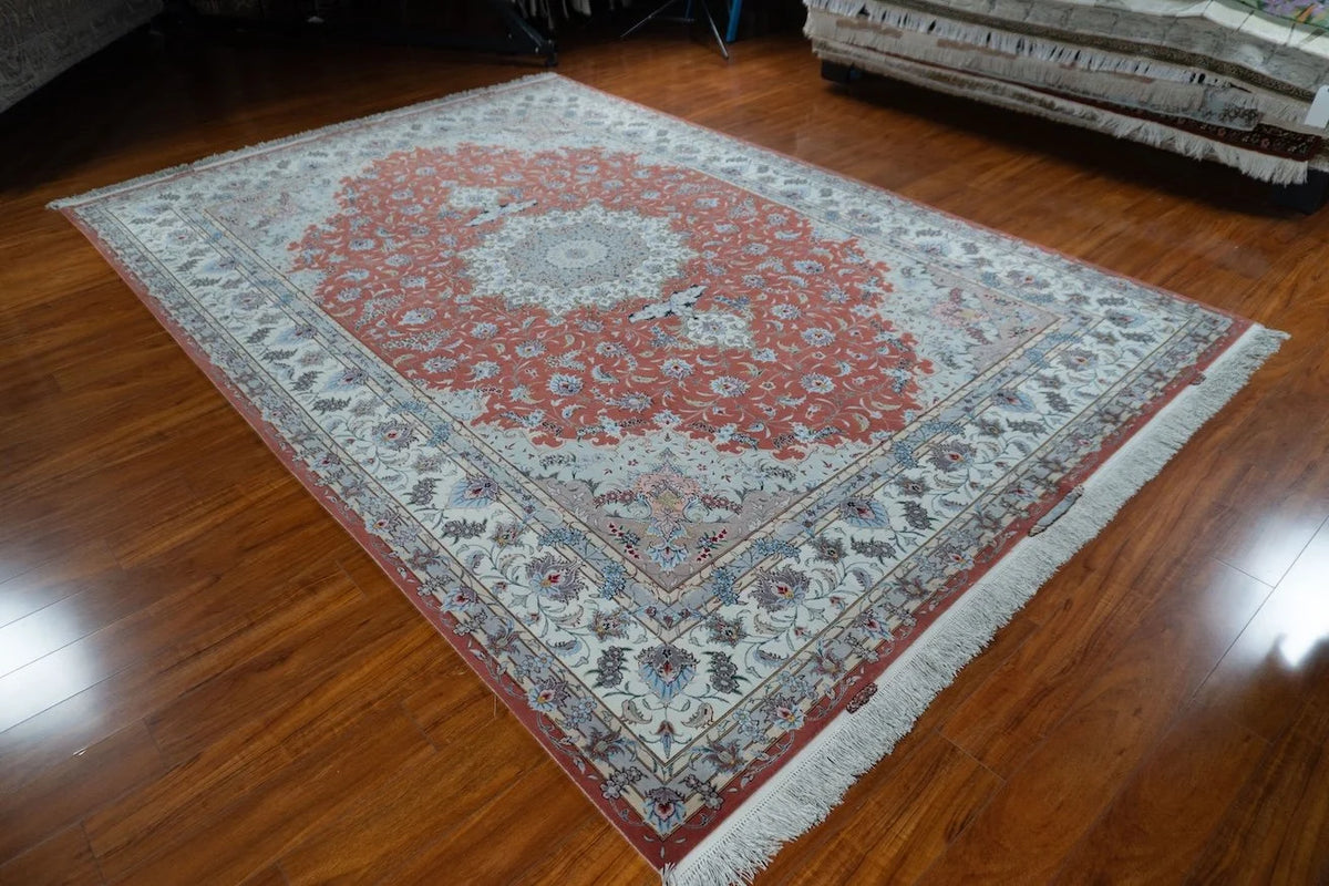 8'3"x11'10" Persian Tabriz, Classic