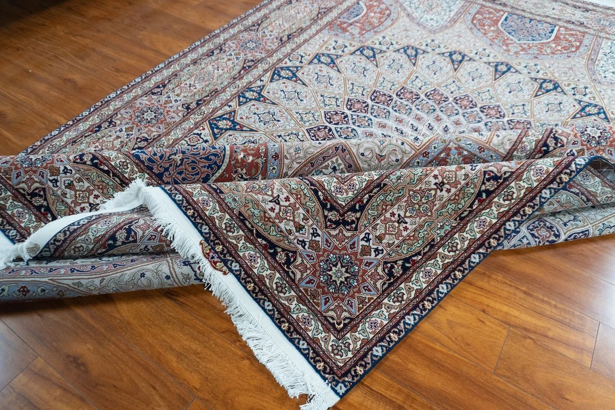 8'3"x11'7" Tabriz Gonbad