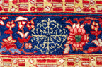 4'9"×6'3" Pomegranate, Tribal