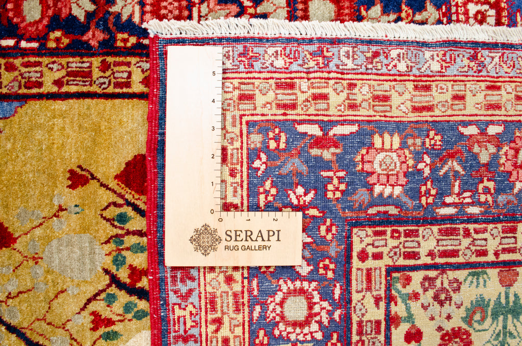 4'9"×6'3" Pomegranate, Tribal