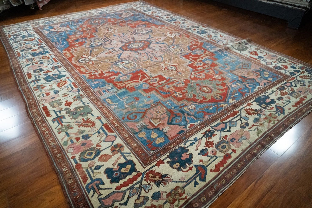 9'6"x13'6" Serapi, Antique